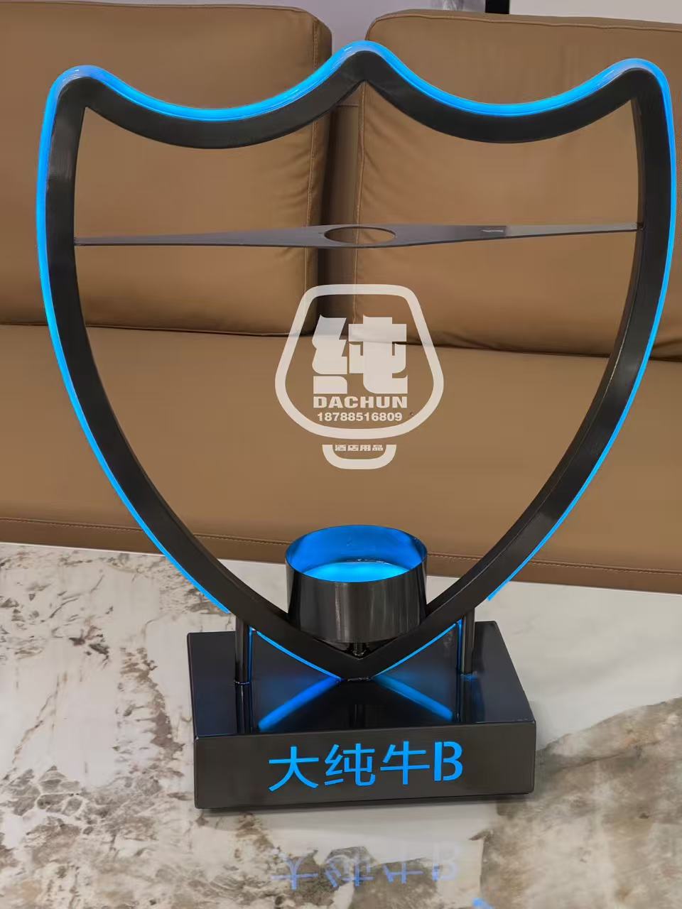 黑桃A香槟酒座